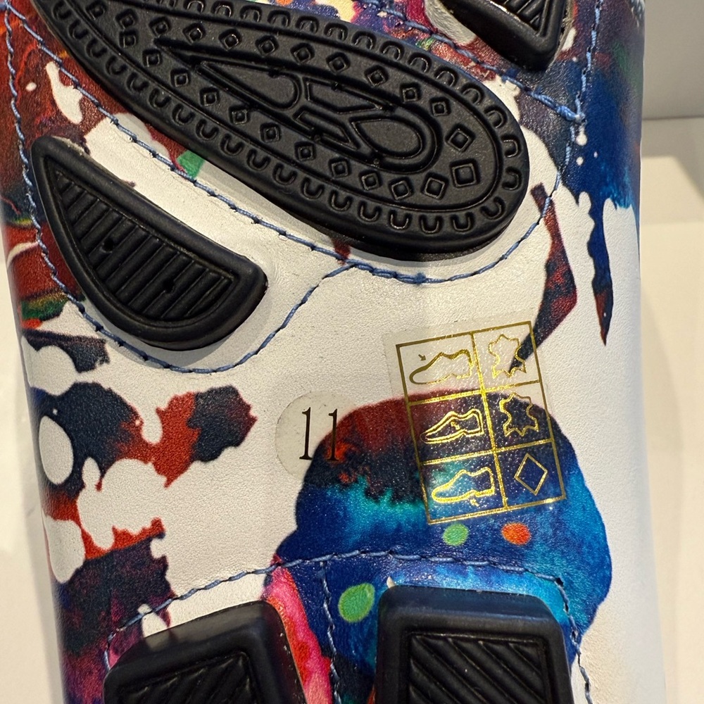 Robert Graham Leather Splatter Print Men's Loafers NWT - Picture 7 of 9